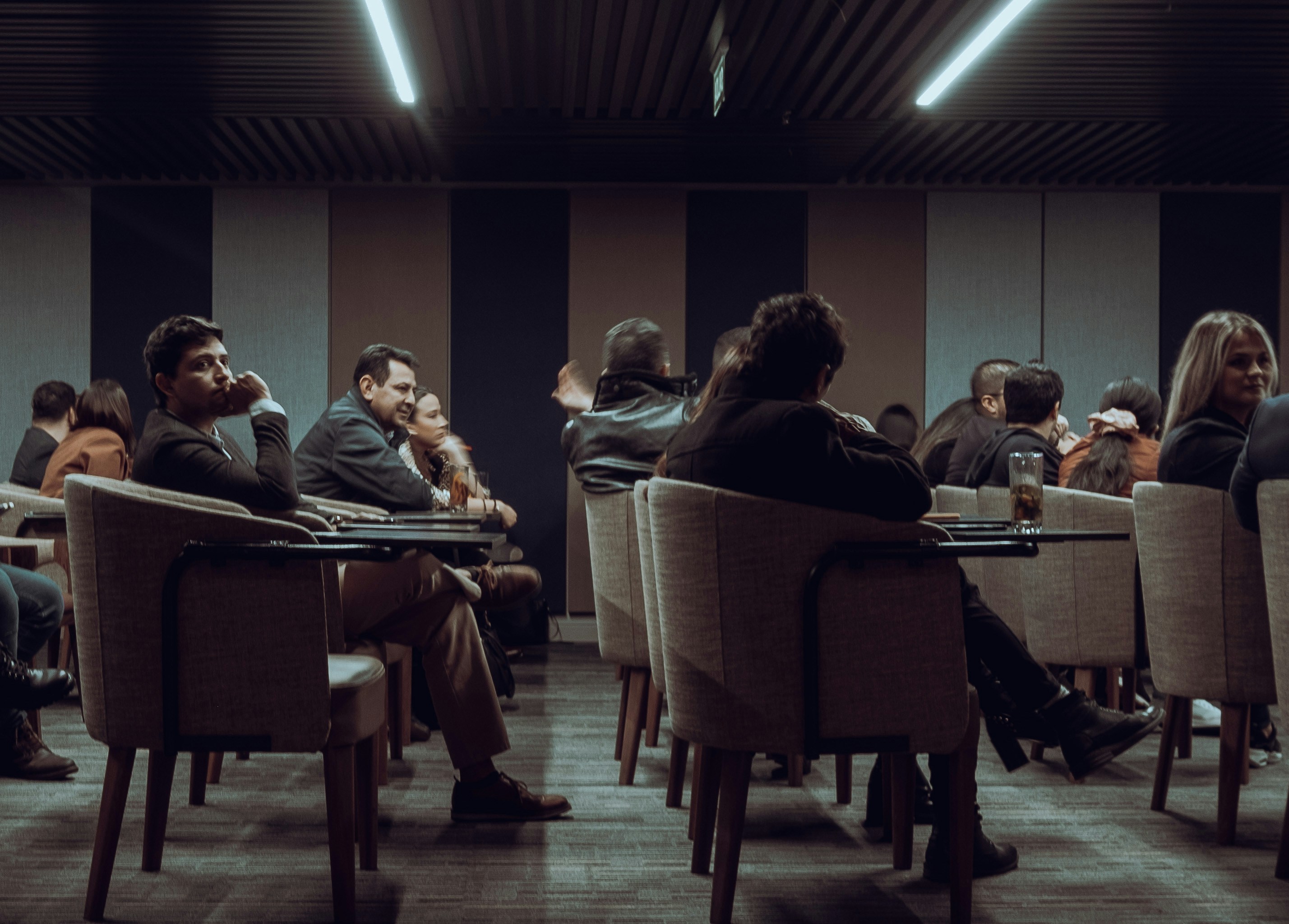 Business meeting in a modern office